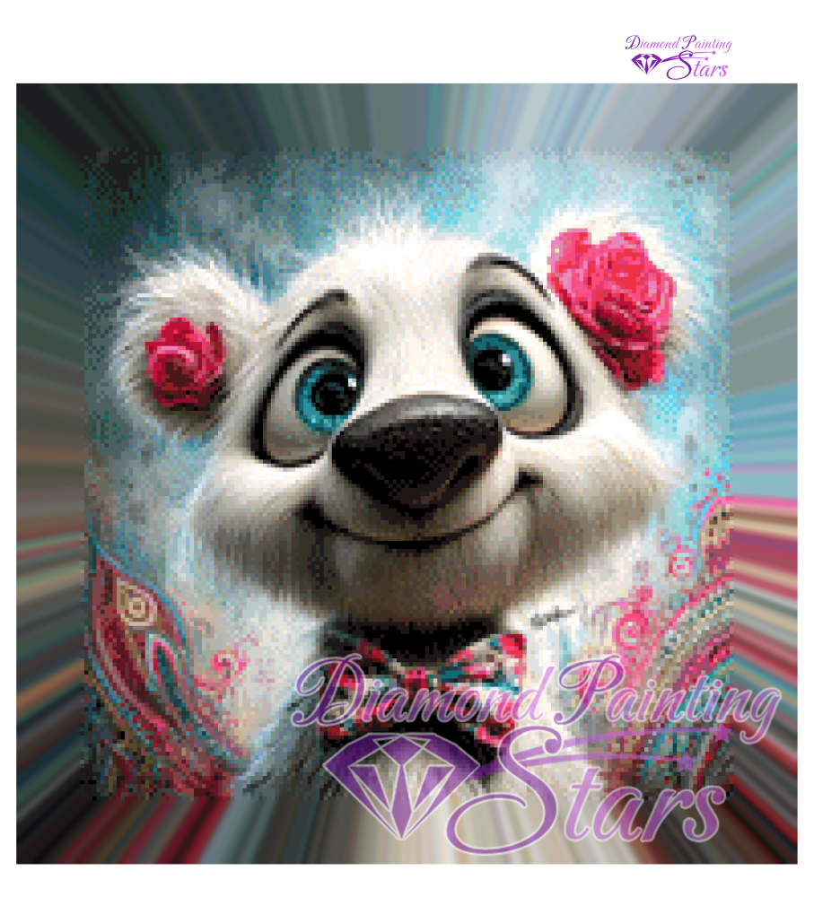 Preview: Rudi-by-Kreativkoeter-MrClay-40x40cm105_RealPreview